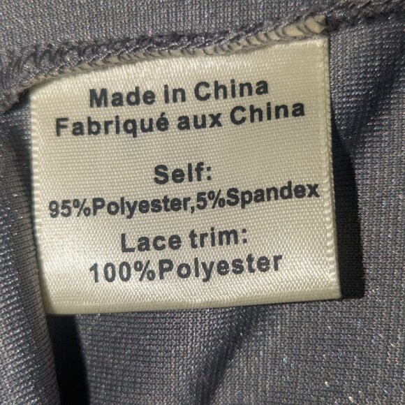 Anthropologie Porridge Tessie Velvet Mini Dress Size Small Lace Trim Silver - Picture 3 of 6